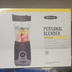 Abella Personal Blender - Black and Gray